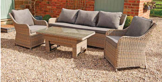 Luxury Wicker Sofa Set