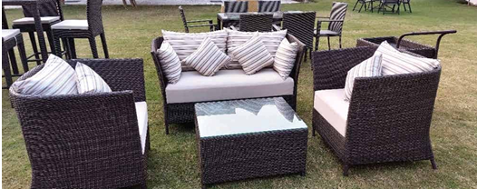 Patio Rattan Seating Set
