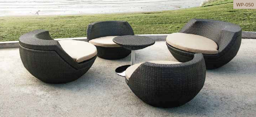 All-Weather Rattan Sofa Set