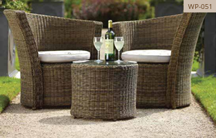 Modern Bottle Shape Bistro Set