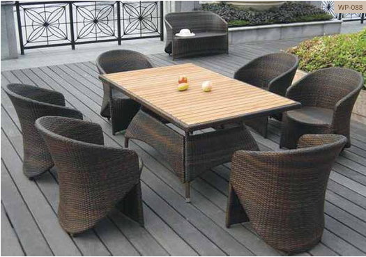 Contemporary 6-Seater Chair Set